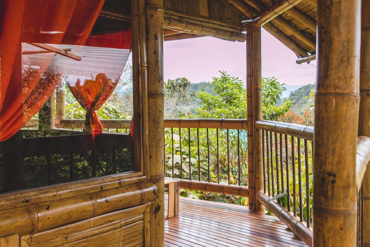 Hotel Guatape Adrianas Bambu Exterior foto